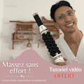Rouleau électrique professionnel pour massage