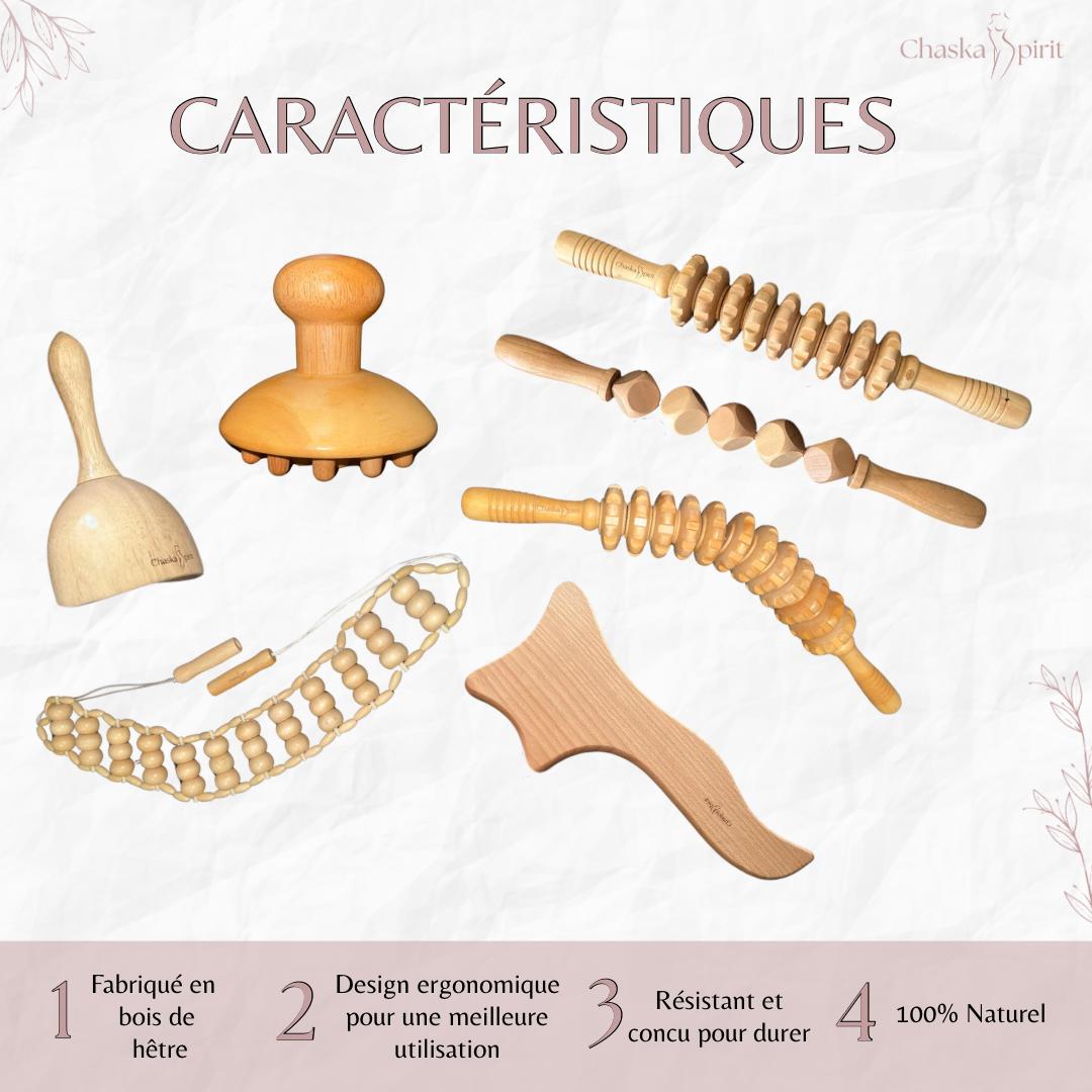 Kit madérothérapie 7 pièces
