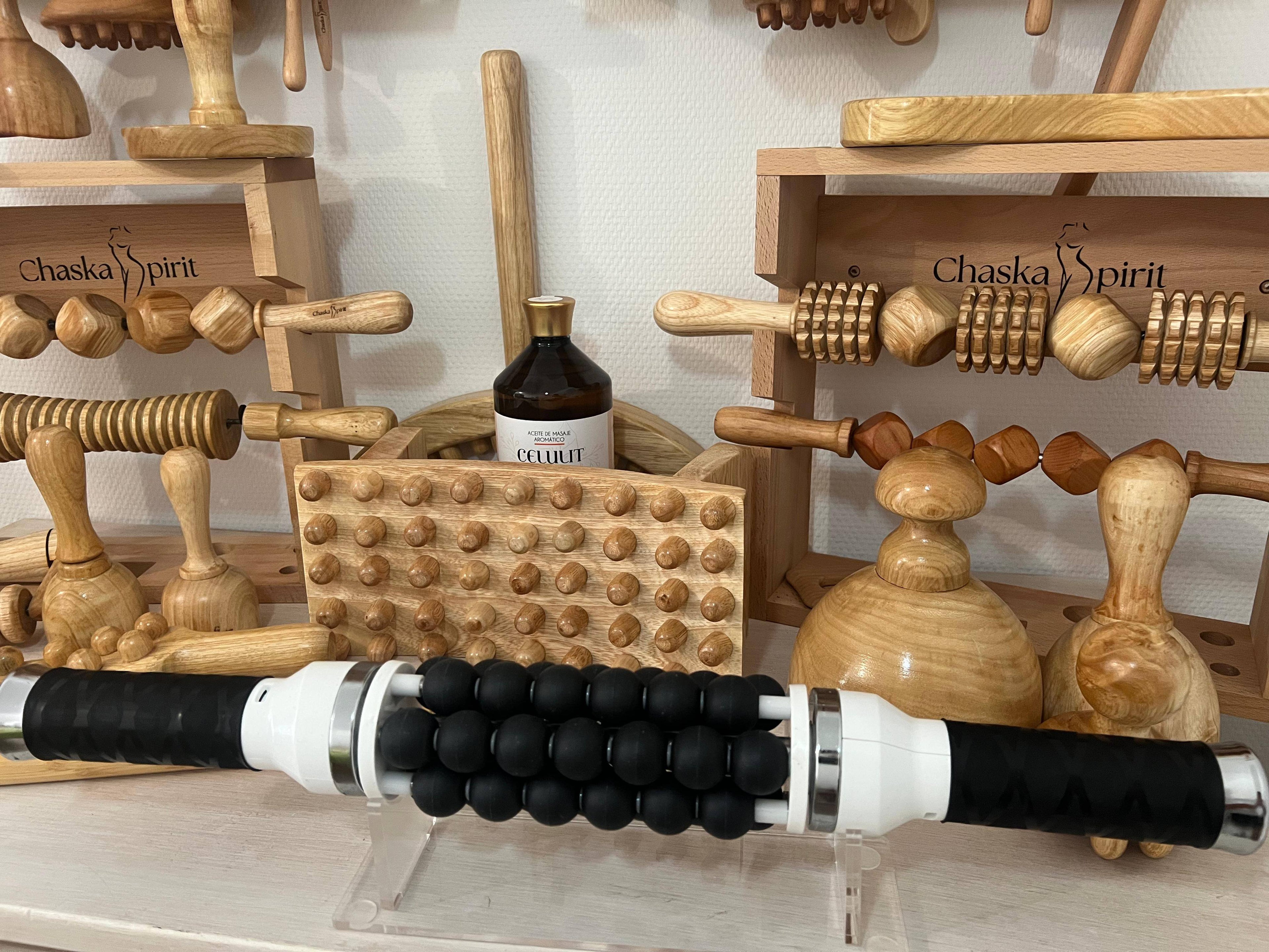 Support pour rouleau de massage électrique