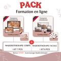 Pack Formations Madérothérapie Corps + Faciale +Kits
